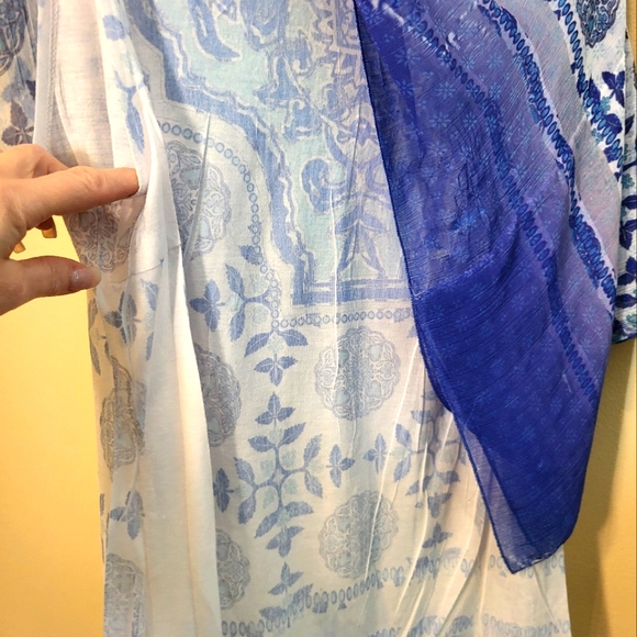 Ladies sheer tunic- sz M/L, Style&Co, - Picture 4 of 6